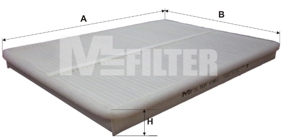 Filtru, aer habitaclu K 951 MFILTER